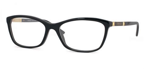 versace glasses ve 3186 gb1 54|Versace VE3186 GB1 Glasses Black .